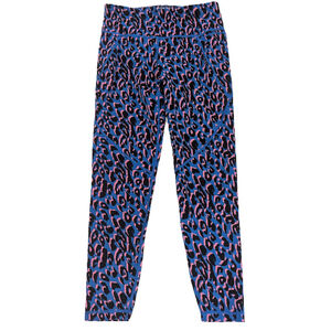 Sweaty Betty Power 7/8 Length Leopard Leggings Athleisure Workout | Size US 6